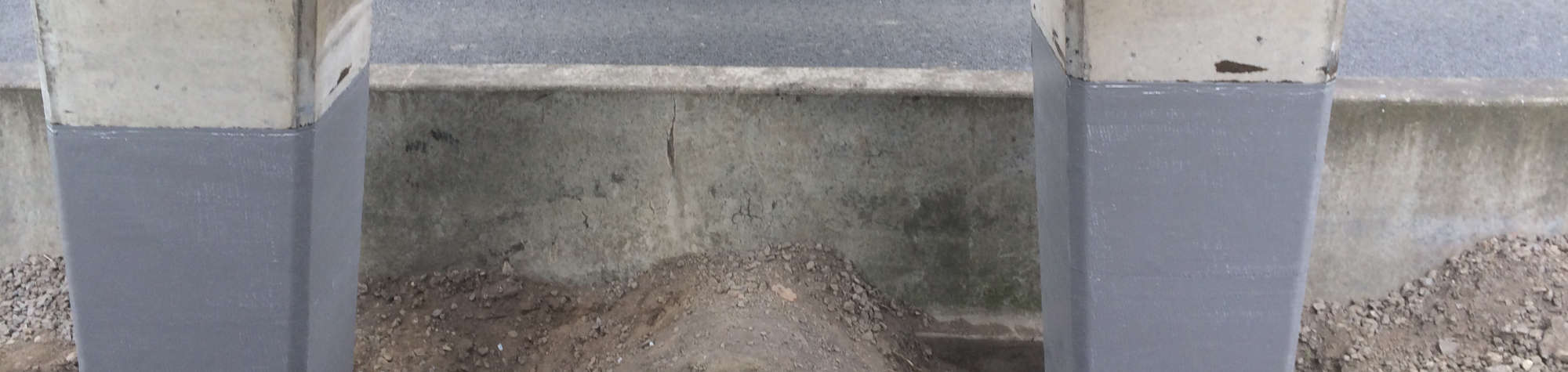 Concrete Repair And Strengthening On Redbridge Causeway