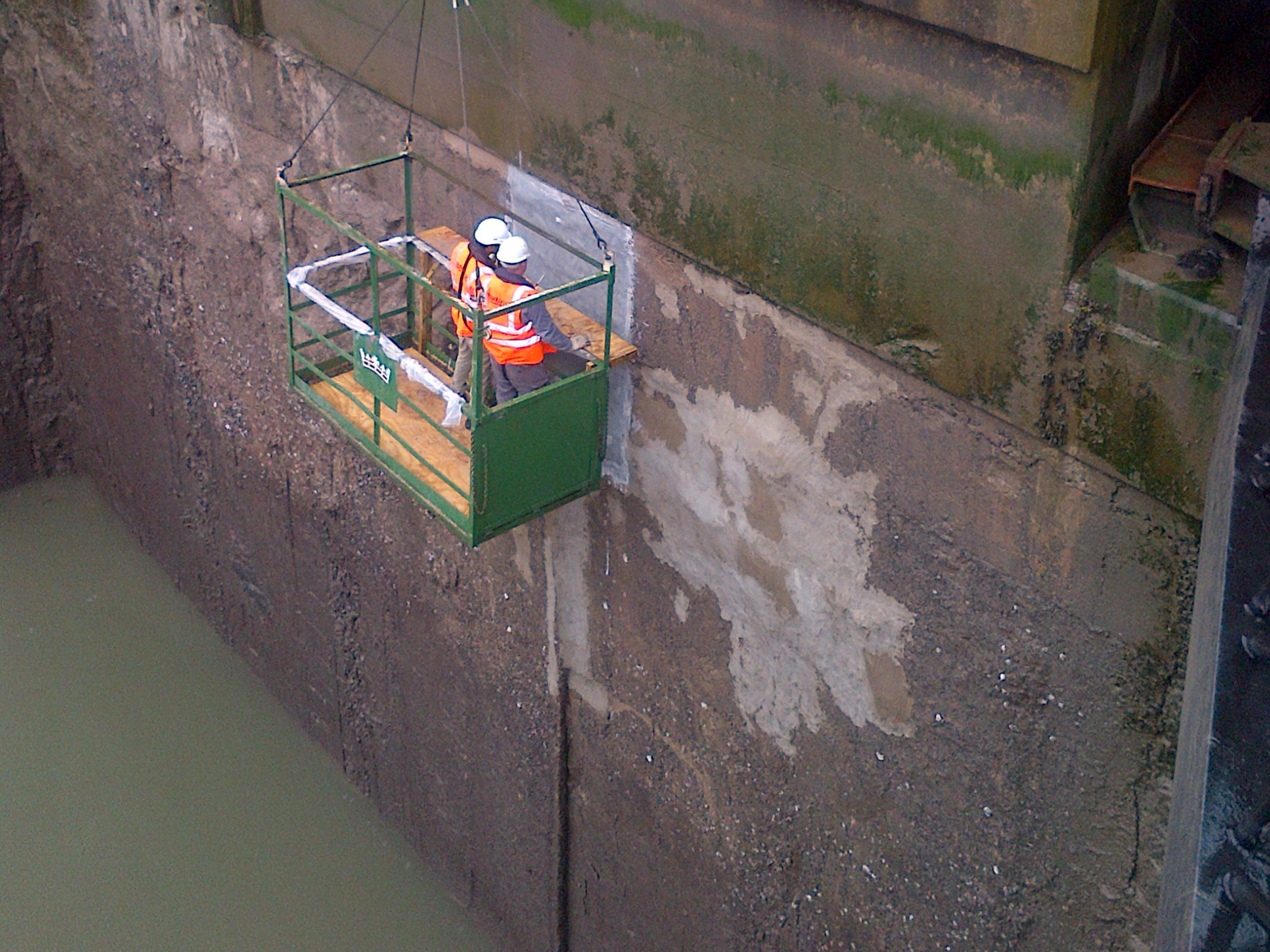 Concrete Repairs and Erosion Prevention – Stub Pier
