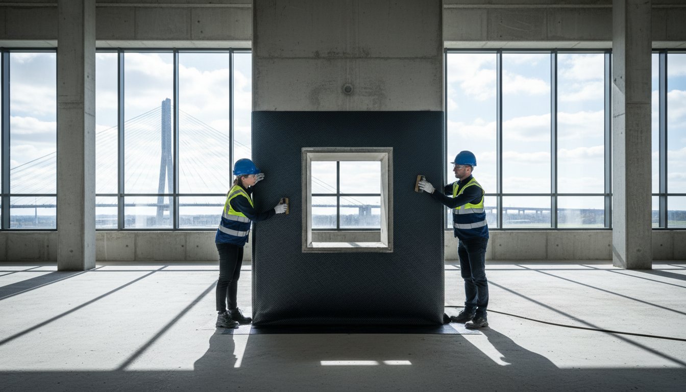 Structural Strengthening of Concrete Beams for New Service Openings: An Engineering Guide