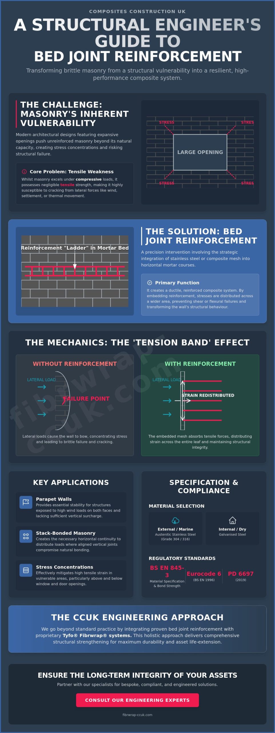 A Technical Guide to Bed Joint Reinforcement: Installation and Structural Mechanics