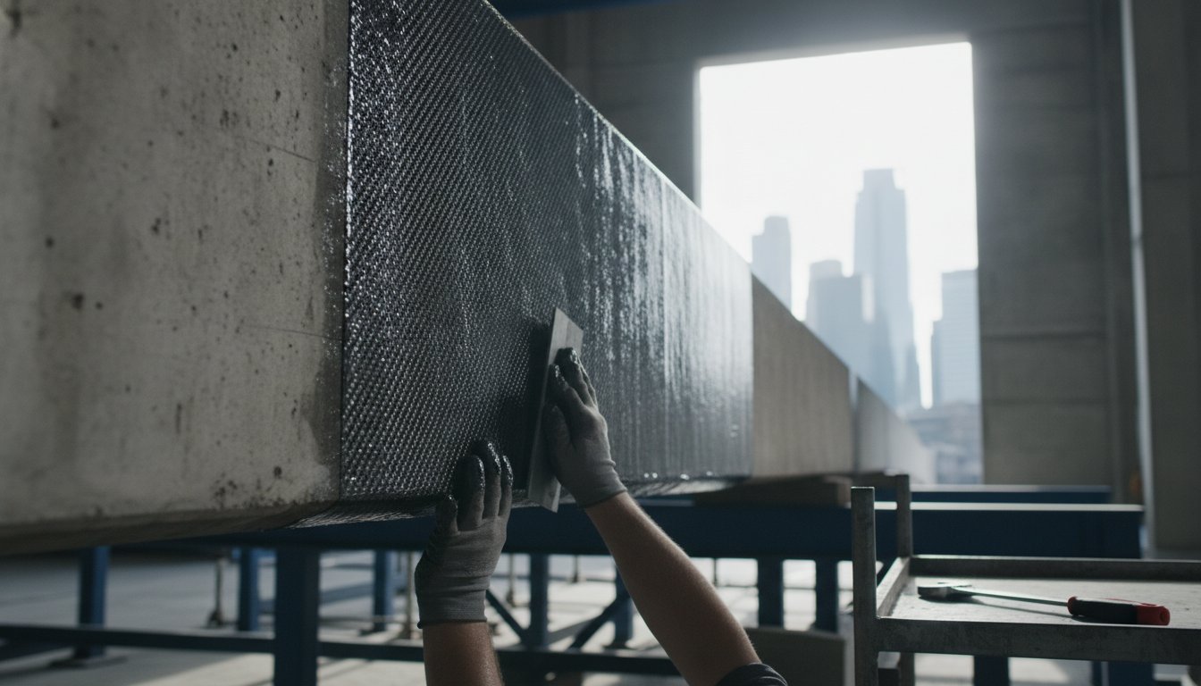Carbon Fibre Wrapping for Concrete Beams Explained