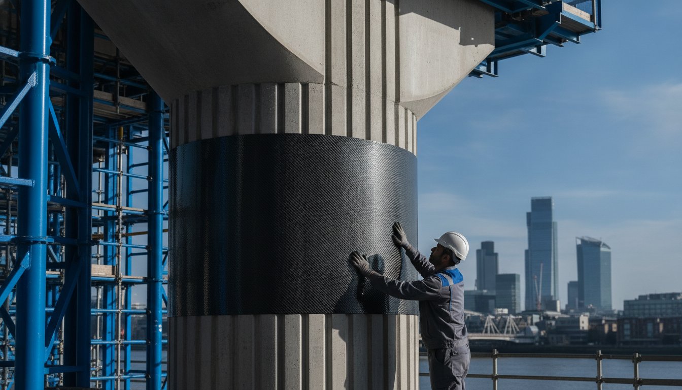 Cost of Carbon Fibre Strengthening in the UK: A Technical Evaluation for Asset Managers