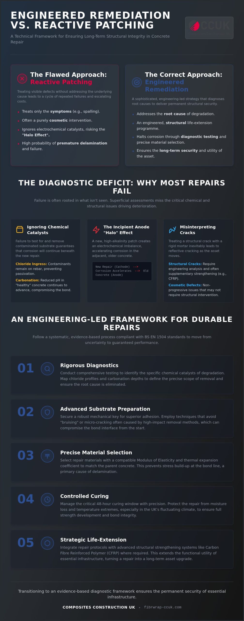 Common Mistakes in Concrete Repair Projects: An Engineer’s Guide to Avoiding Structural Failure