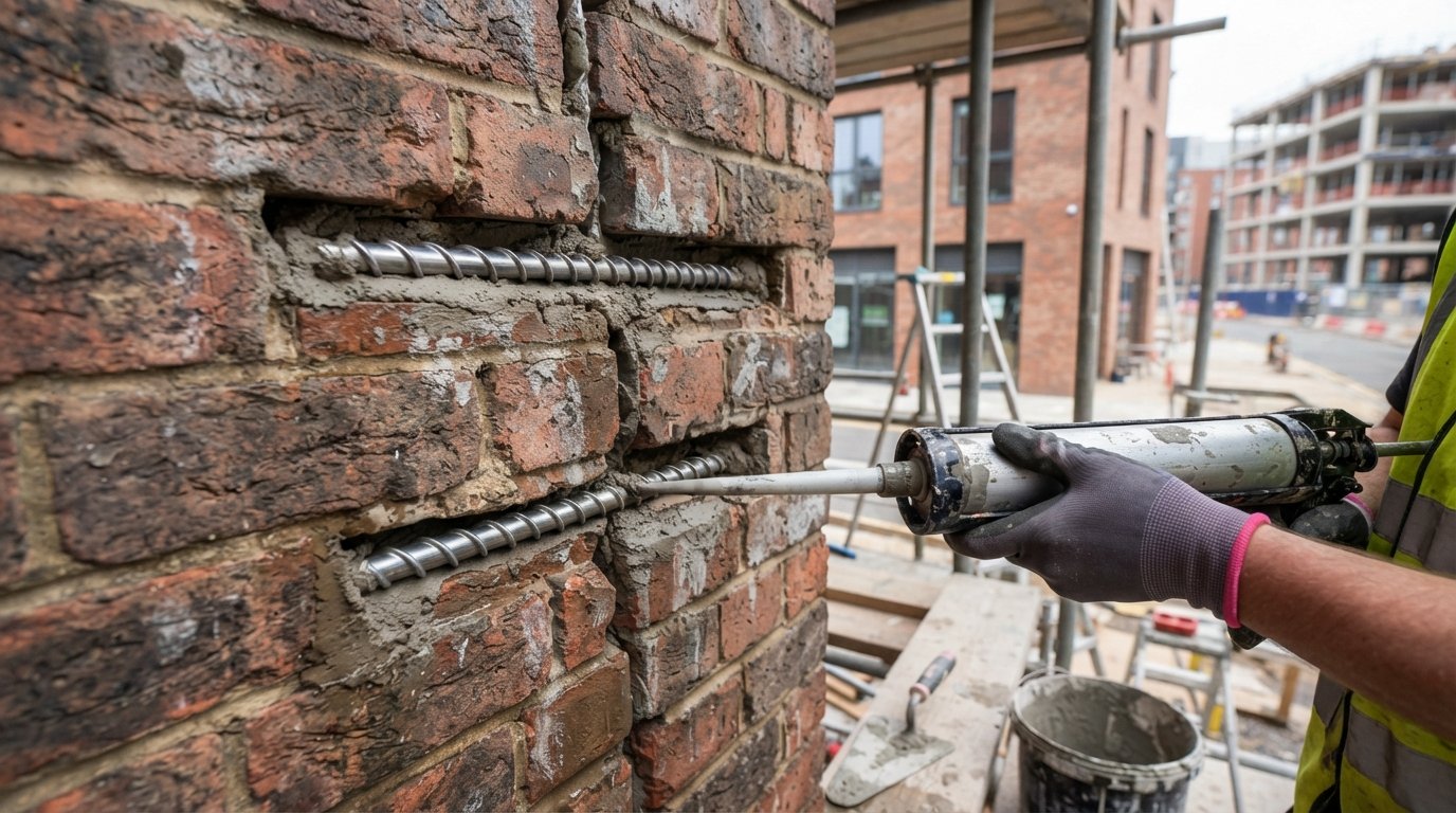 Masonry Crack Stitching: A Technical Guide to Structural Remediation