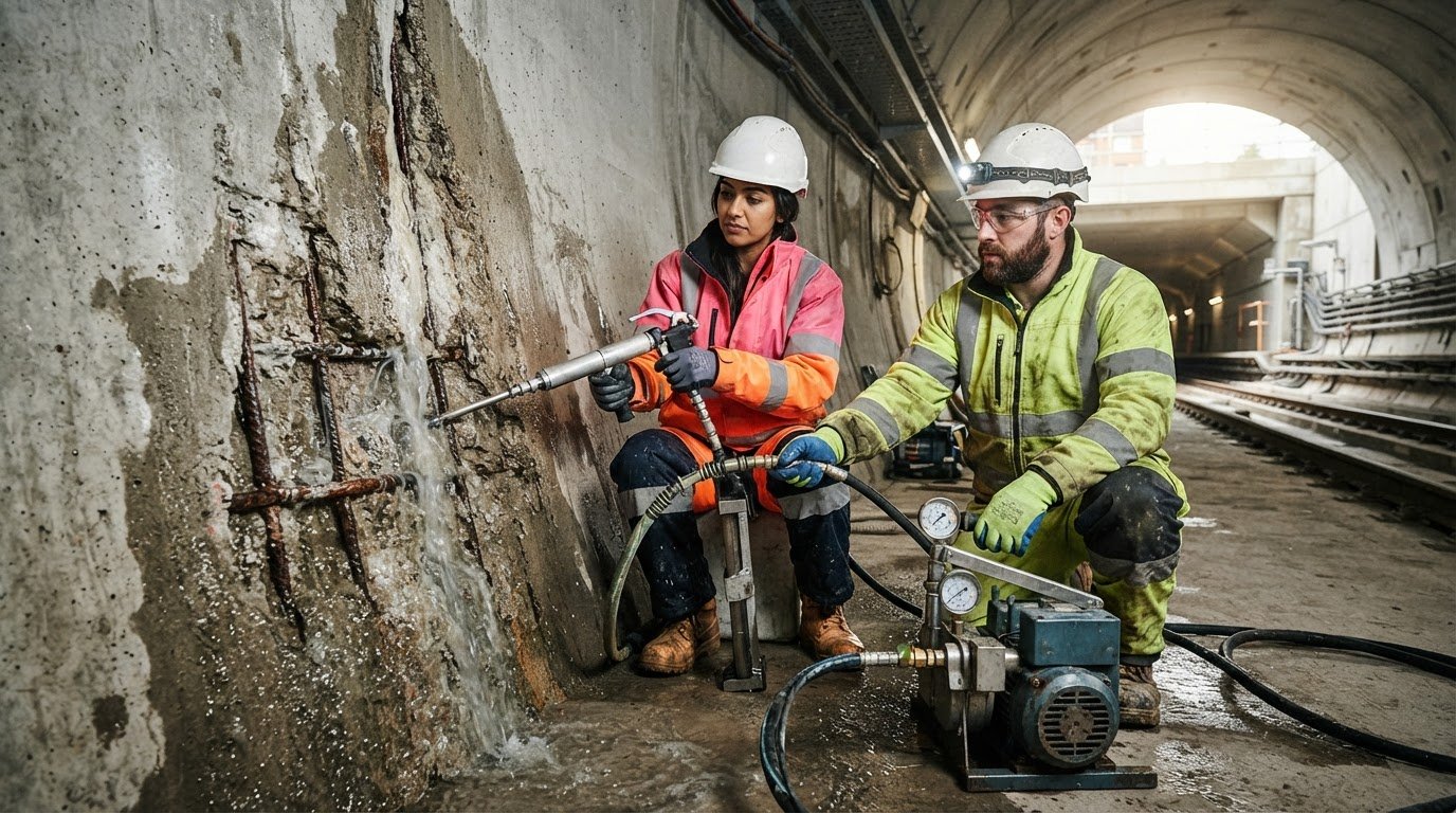 Structural Leak Sealing: Engineering Solutions for Concrete Remediation