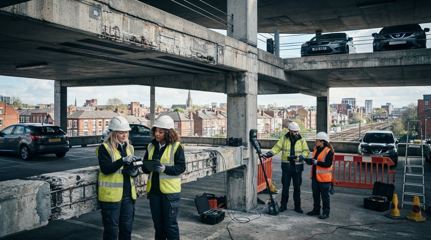 Multi-storey car park strengthening and repair costs