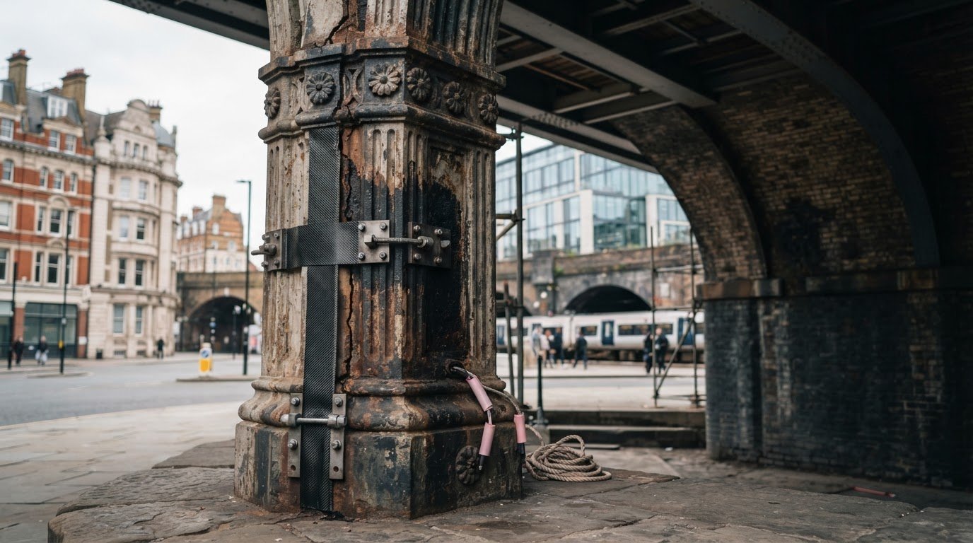 Strengthening Cast Iron Structures for Capacity and Durability